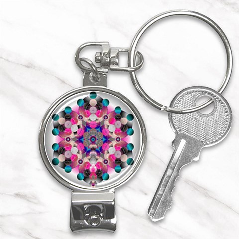 Music Harmonics Nail Clippers Key Chain from ArtsNow.com Front