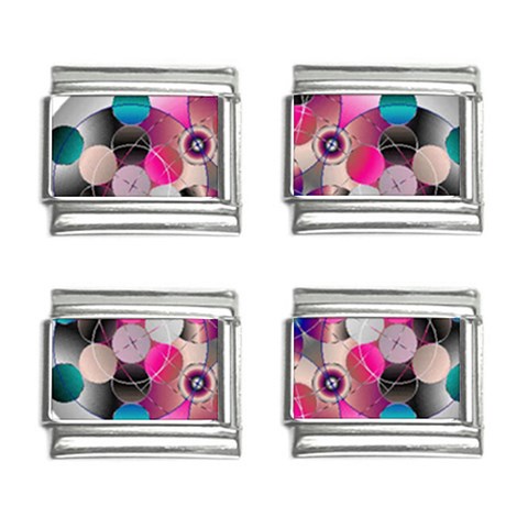 Music Harmonics 9mm Italian Charm (4 pack) from ArtsNow.com Front