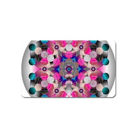 Music Harmonics Magnet (Name Card) from ArtsNow.com Front