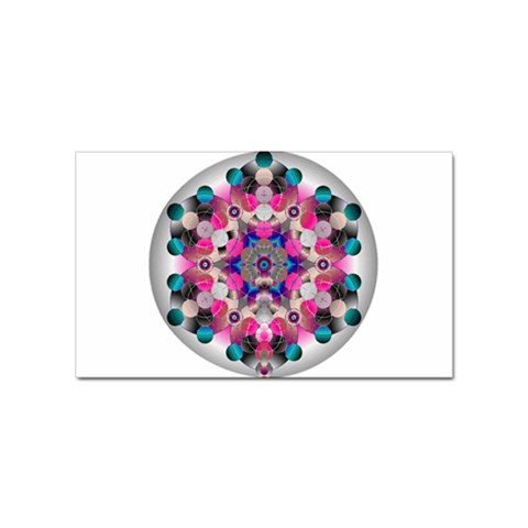 Music Harmonics Sticker Rectangular (10 pack) from ArtsNow.com Front
