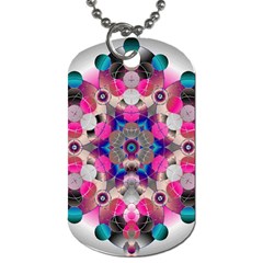 Music Harmonics Dog Tag (Two Sides) from ArtsNow.com Back