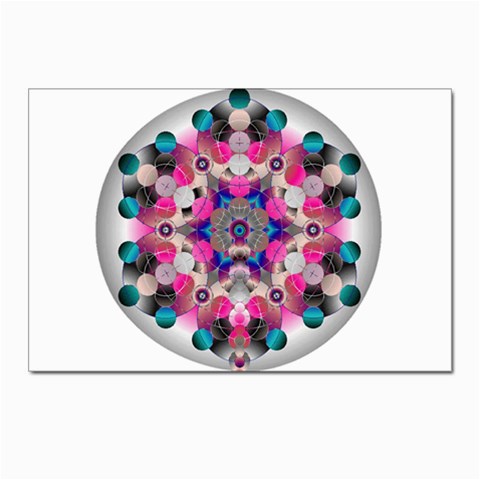 Music Harmonics Postcard 4 x 6  (Pkg of 10) from ArtsNow.com Front