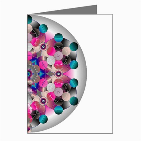 Music Harmonics Greeting Card from ArtsNow.com Left