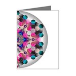 Music Harmonics Mini Greeting Card