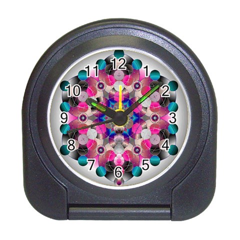 Music Harmonics Travel Alarm Clock from ArtsNow.com Front