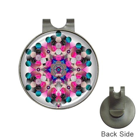 Music Harmonics Golf Ball Marker Hat Clip from ArtsNow.com Front