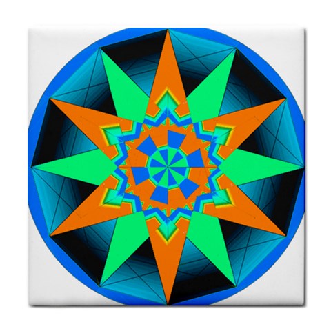 Polarity Tile Coaster from ArtsNow.com Front