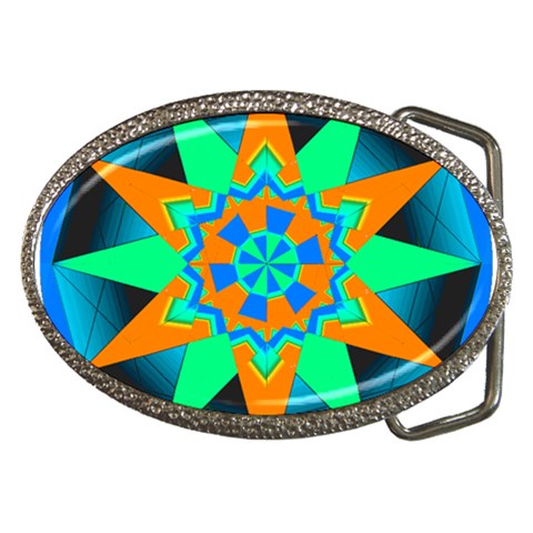 Polarity Belt Buckle from ArtsNow.com Front