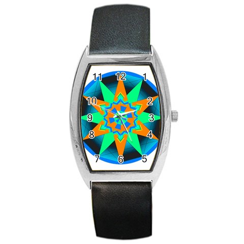 Polarity Barrel Style Metal Watch from ArtsNow.com Front