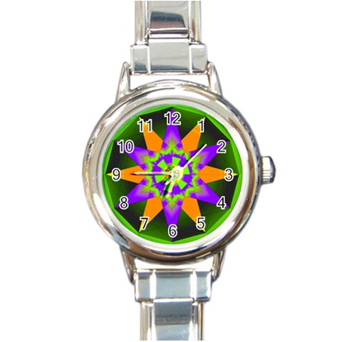 Polarity Round Italian Charm Watch from ArtsNow.com Front