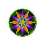 Polarity Rubber Round Coaster (4 pack)