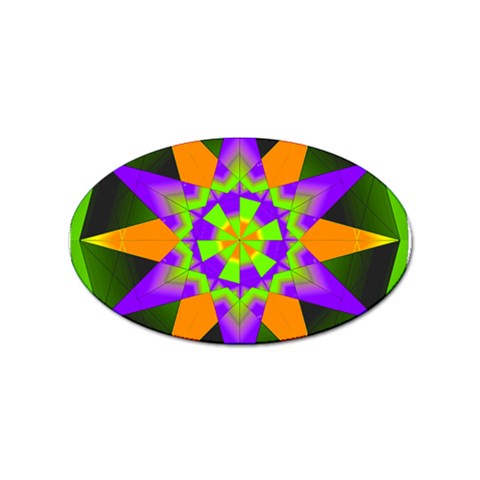 Polarity Sticker (Oval) from ArtsNow.com Front