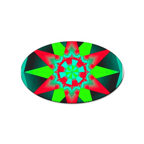 Polarity Sticker (Oval) from ArtsNow.com Front