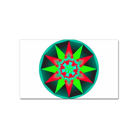 Polarity Sticker Rectangular (100 pack) from ArtsNow.com Front