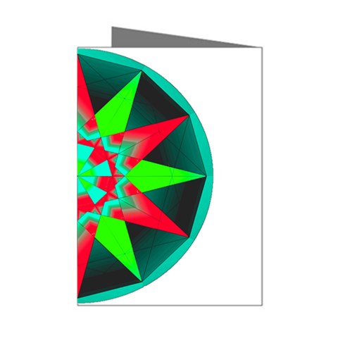 Polarity Mini Greeting Cards (Pkg of 8) from ArtsNow.com Left