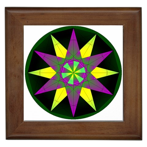 Polarity Framed Tile from ArtsNow.com Front