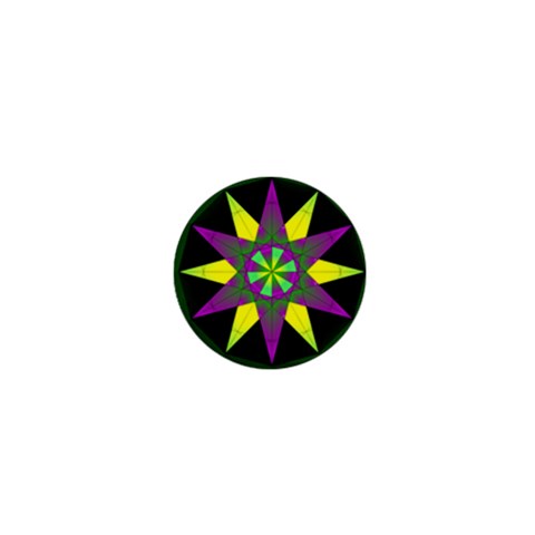 Polarity 1  Mini Button from ArtsNow.com Front