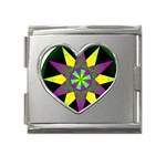 Polarity Mega Link Heart Italian Charm (18mm)