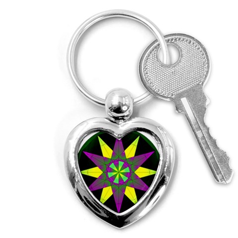 Polarity Key Chain (Heart) from ArtsNow.com Front