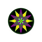 Polarity Rubber Coaster (Round)