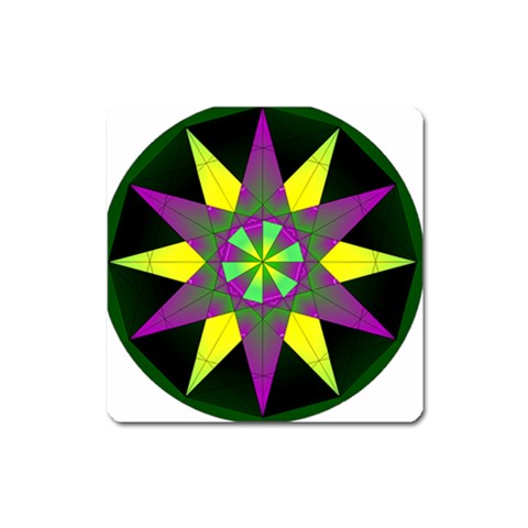 Polarity Magnet (Square) from ArtsNow.com Front