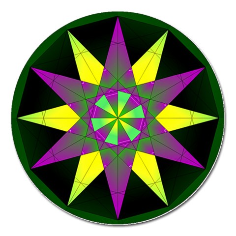 Polarity Magnet 5  (Round) from ArtsNow.com Front