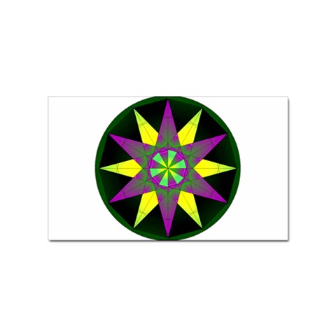 Polarity Sticker Rectangular (100 pack) from ArtsNow.com Front