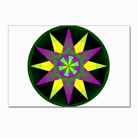 Polarity Postcard 4 x 6  (Pkg of 10) from ArtsNow.com Front