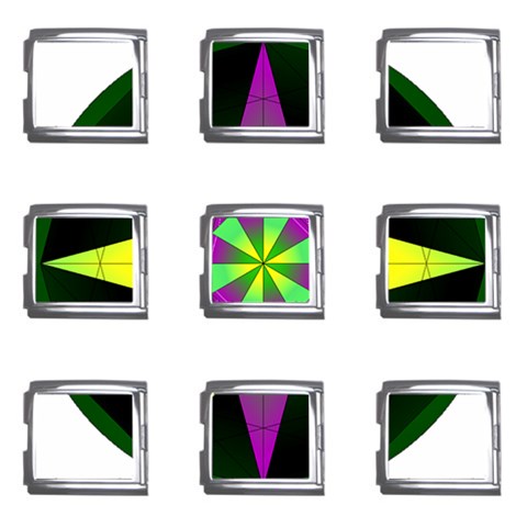 Polarity Mega Link Italian Charm (9 pack) from ArtsNow.com Front