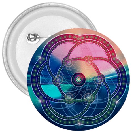 Remembrance 3  Button from ArtsNow.com Front