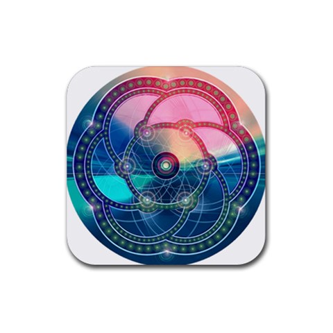 Remembrance Rubber Coaster (Square) from ArtsNow.com Front