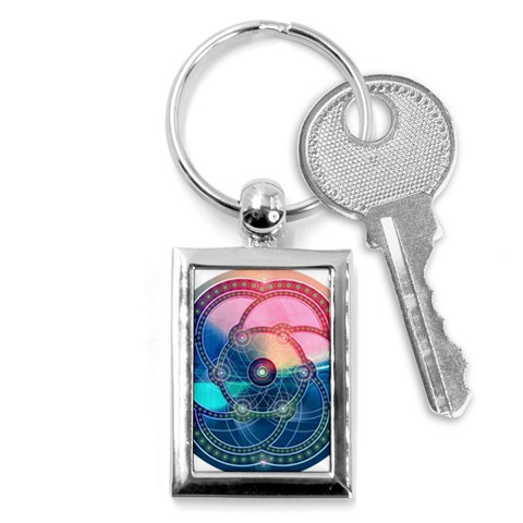 Remembrance Key Chain (Rectangle) from ArtsNow.com Front