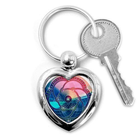 Remembrance Key Chain (Heart) from ArtsNow.com Front