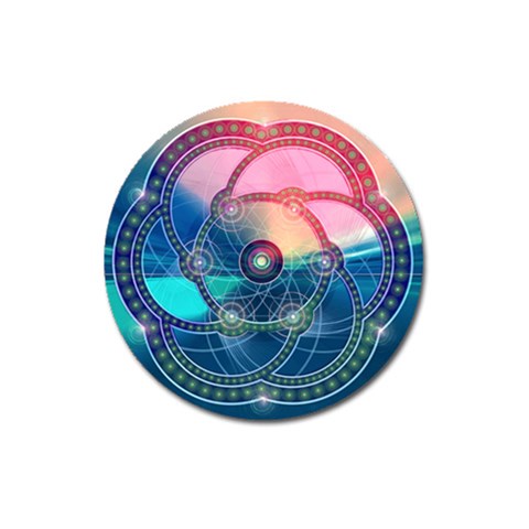 Remembrance Magnet 3  (Round) from ArtsNow.com Front