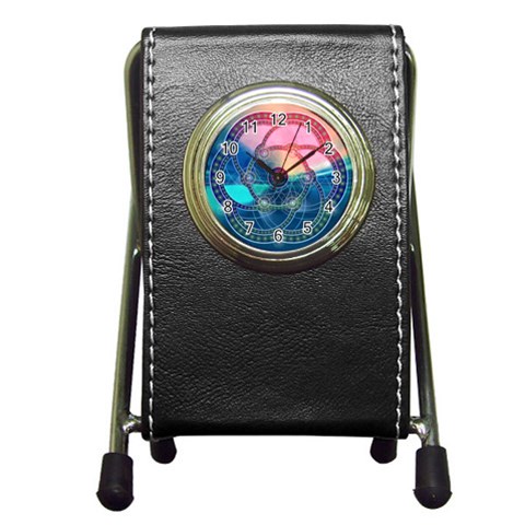 Remembrance Pen Holder Desk Clock from ArtsNow.com Front