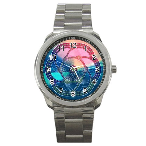 Remembrance Sport Metal Watch from ArtsNow.com Front