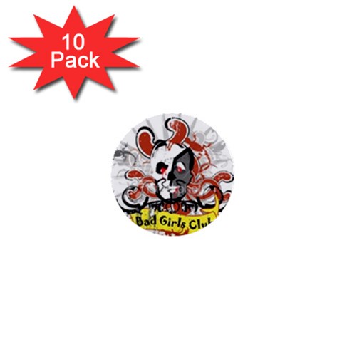 Bad Girls Club 1  Mini Button (10 pack)  from ArtsNow.com Front