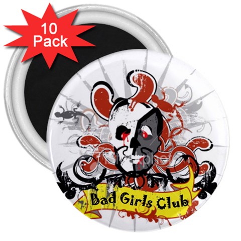 Bad Girls Club 3  Magnet (10 pack) from ArtsNow.com Front