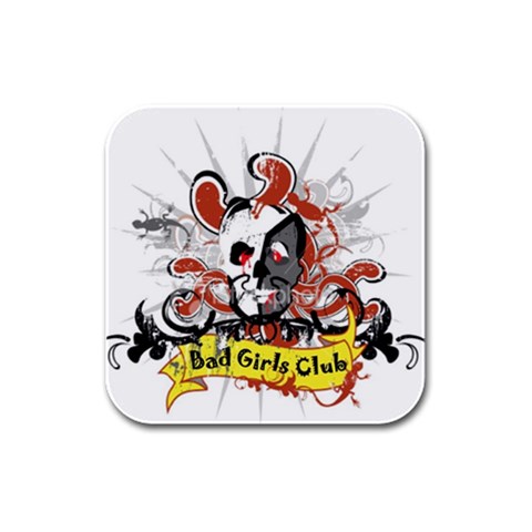 Bad Girls Club Rubber Square Coaster (4 pack) from ArtsNow.com Front