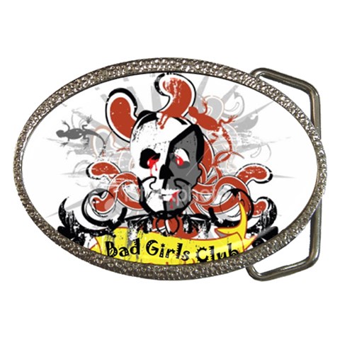 Bad Girls Club Belt Buckle from ArtsNow.com Front