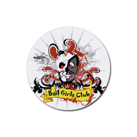 Bad Girls Club Rubber Round Coaster (4 pack) from ArtsNow.com Front