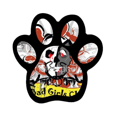 Bad Girls Club Magnet (Paw Print) from ArtsNow.com Front