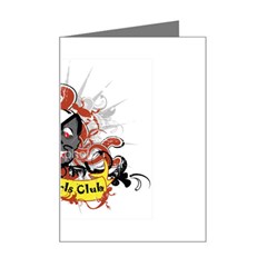 Bad Girls Club Mini Greeting Card from ArtsNow.com Left