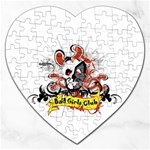 Bad Girls Club Jigsaw Puzzle (Heart)