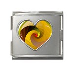 Rhythm Mega Link Heart Italian Charm (18mm)