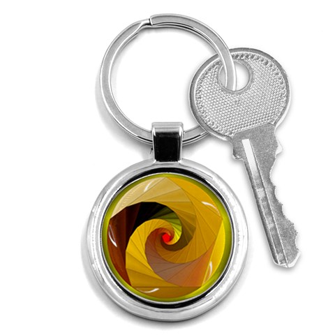 Rhythm Key Chain (Round) from ArtsNow.com Front