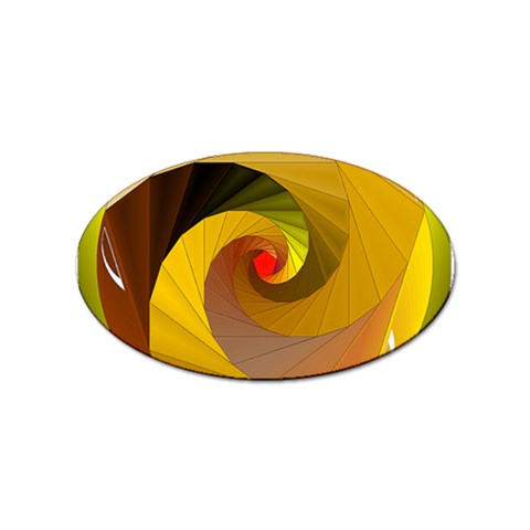 Rhythm Sticker (Oval) from ArtsNow.com Front