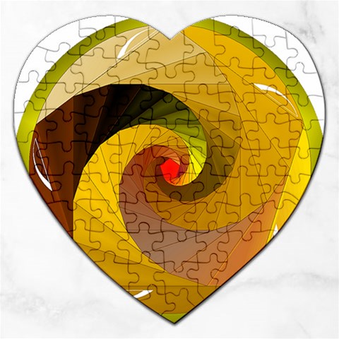 Rhythm Jigsaw Puzzle (Heart) from ArtsNow.com Front