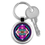 Sacred Heart Key Chain (Round)