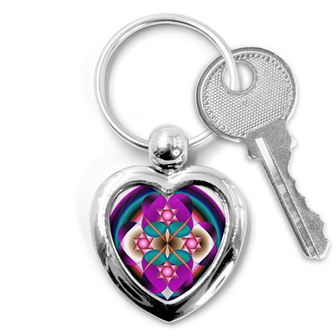 Sacred Heart Key Chain (Heart) from ArtsNow.com Front